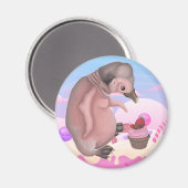 Baby Penguin Magnet (Vorderseite/Rückseite)
