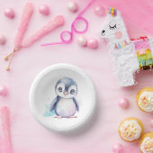 Baby Penguin Paper Bowls Pappteller (Party)