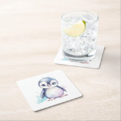 Baby Penguin Paper Untersetzer (Vor Ort)