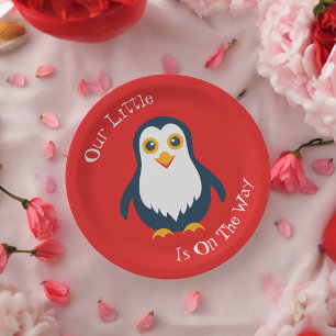 Baby Penguin Pappteller