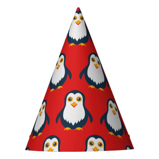 Baby Penguin Partyhütchen (Vorderseite)