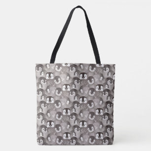 Baby Penguin Pattern Tasche