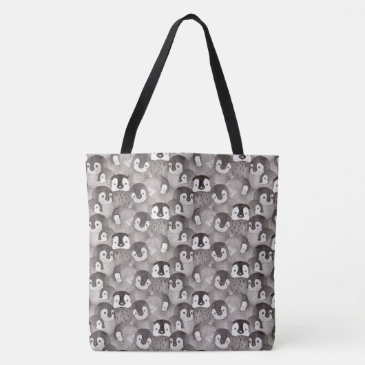 Baby Penguin Pattern Tasche (Vorderseite)