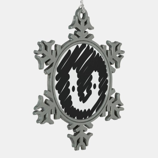 Baby Penguin Snowflake Ornament (Links)