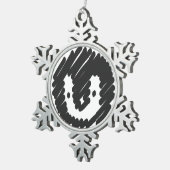 Baby Penguin Snowflake Ornament (Rechts)