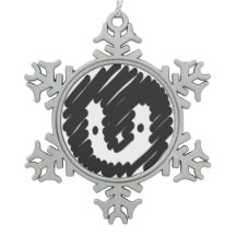 Baby Penguin Snowflake Ornament