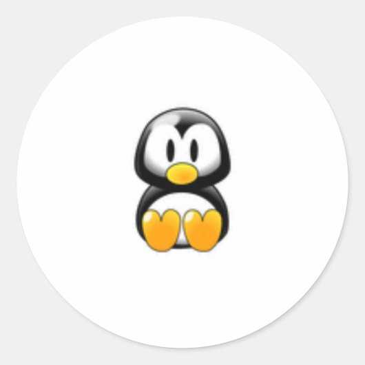 BABY PENGUIN STICKER (Vorderseite)