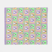Baby Penguins Fleecedecke (Vorderseite (Horizontal))