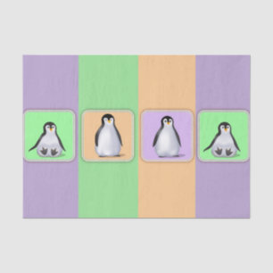 Baby Penguins Seidenpapier