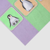 Baby Penguins Seidenpapier (Ausschnitt)