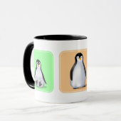 Baby Penguins Tasse (Vorderseite Links)