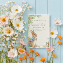 Baby Peter Rabbit Garden Diaper Raffle