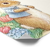 Baby Peter Rabbit Garden Welcome Board Poster (Ecke)