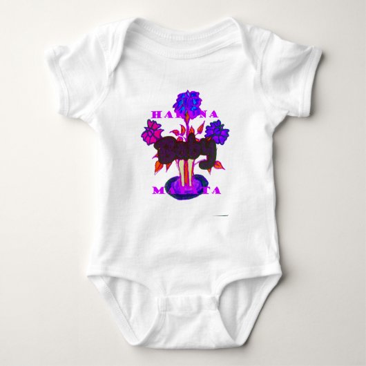 Baby Pflanze Hakuna Matata gifts.png Baby Strampler (Vorderseite)