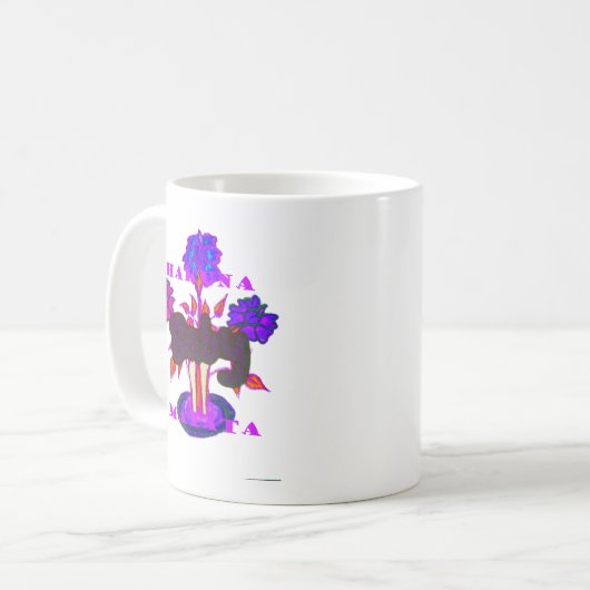 Baby Pflanze Hakuna Matata gifts.png Kaffeetasse (Vorderseite Links)