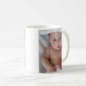 Baby Photo Coffee Mug Kaffeetasse (VorderseiteRechts)