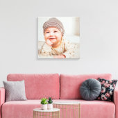 BABY PHOTO CUSTOM LEINWANDDRUCK (Insitu (Wohnzimmer))