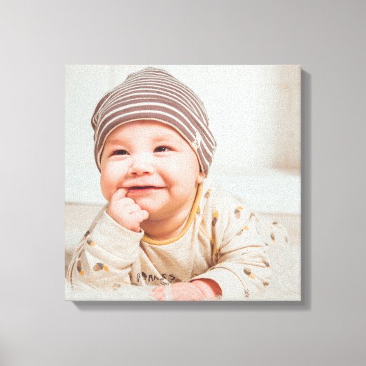 BABY PHOTO CUSTOM LEINWANDDRUCK (Vorderseite)