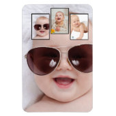 Baby Photo Picture Montage Magnet (Vertikal)