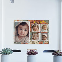 Baby Picture Frame, Foto Collage Keepake