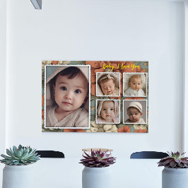 Baby Picture Frame, Foto Collage Keepake