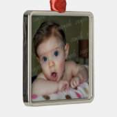 Baby Picture Frame Ornament mit Band (Rechts)