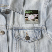 Baby Pig in Pen, Piglet Button (Beispiel)