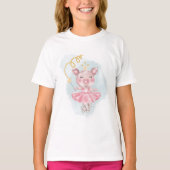 Baby Piggy Ballerina T-Shirt (Vorderseite)