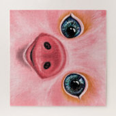 Baby Piglet Jigsaw Puzzle - Lächeln (Horizontal)