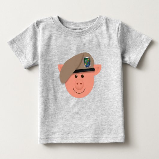 Baby Piglet Ranger Baby T-shirt (Vorderseite)