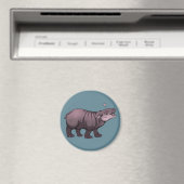 Baby Pigmy Hippo Magnet (In Situ (Geschirrspüler))