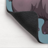Baby Pigmy Hippo Mousepad (Ecke)