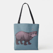 Baby Pigmy Hippo Tasche (Rückseite)