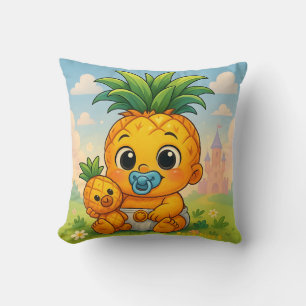 Baby Pine O — Die süßeste Ananas im Imperium! Kissen