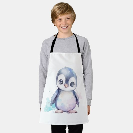 Baby Pinguin All-over Print-Schürze Schürze (Getragen)