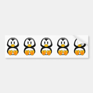 Baby Pinguin-Autoaufkleber Autoaufkleber