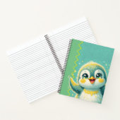 Baby Pinguin Jubel Notizblock (Innenseite)