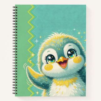 Baby Pinguin Jubel Notizblock