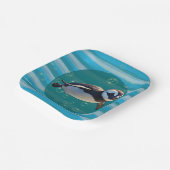 Baby-Pinguin-Platte Papierplatte Pappteller (Gewinkelt)