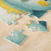 Baby Pinguin winkt Puzzle (Seite)