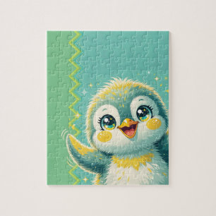 Baby Pinguin winkt Puzzle