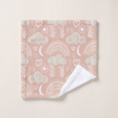Baby Pink Badhandtuch Set (Waschlappen)