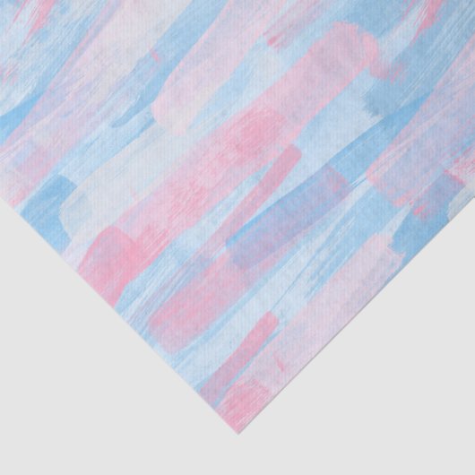 Baby pink & blue Happy Mother Day Seidenpapier (Detail)