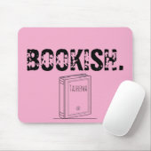 Baby Pink Buch-Mauspad Mousepad (Mit Mouse)