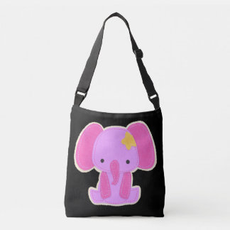 Baby Pink Elephant Girl Tragetaschen Mit Langen Trägern
