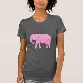 Baby Pink Elephant Walking T-Shirt