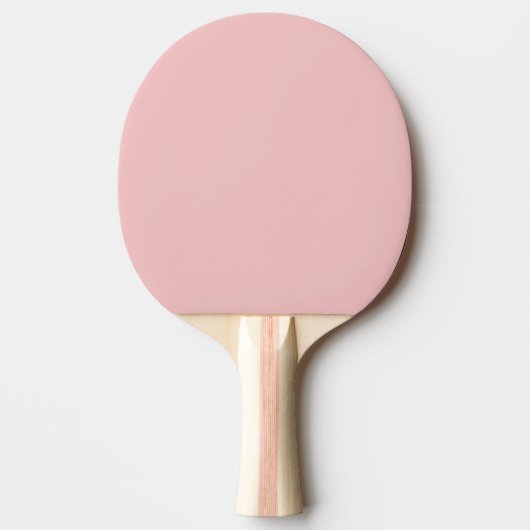 Baby Pink Farbpasste Farbe Tischtennis Schläger (Vorderseite)