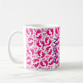 Baby Pink Feet Girl Tasse (Links)