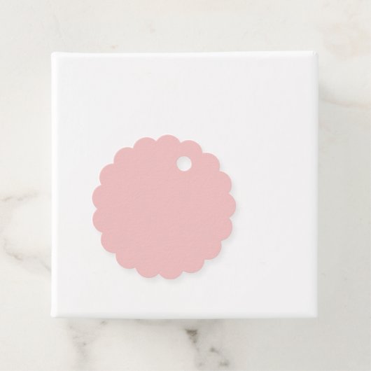 Baby Pink Geschenkanhänger (Beispiel)