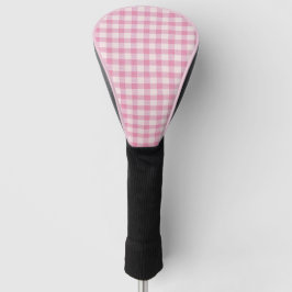 Baby Pink Gingham Golf Headcover